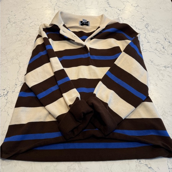 Aligne Ester Striped Polo Sweater - Picture 2 of 3